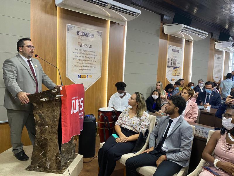 PaisagemDefensor Público-Geral Gabriel Furtado recebe título de Cidadão Ludovicense