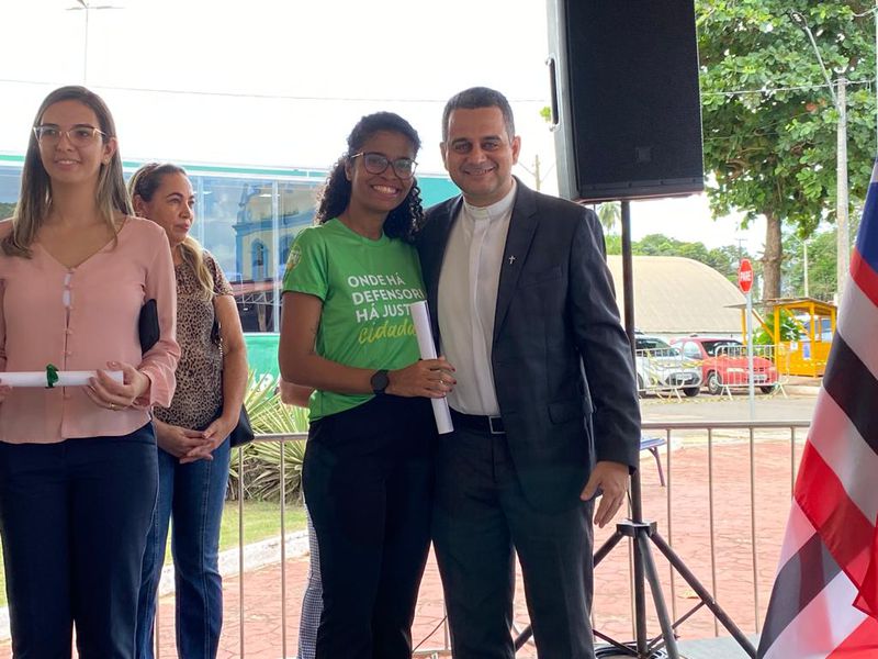 PaisagemPosse popular do defensor-geral Gabriel Furtado e seis novos defensores