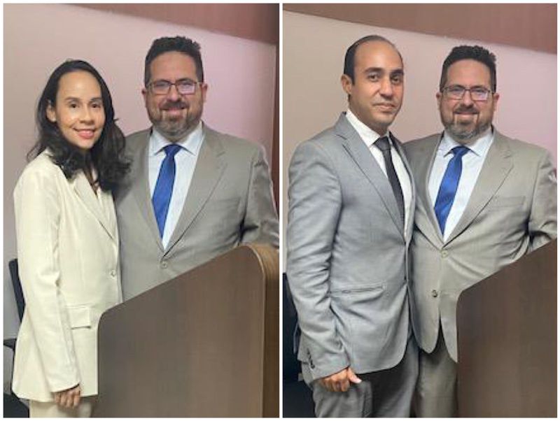 PaisagemPosse da Administração Superior e da equipe auxiliar de gestão da DPE/MA