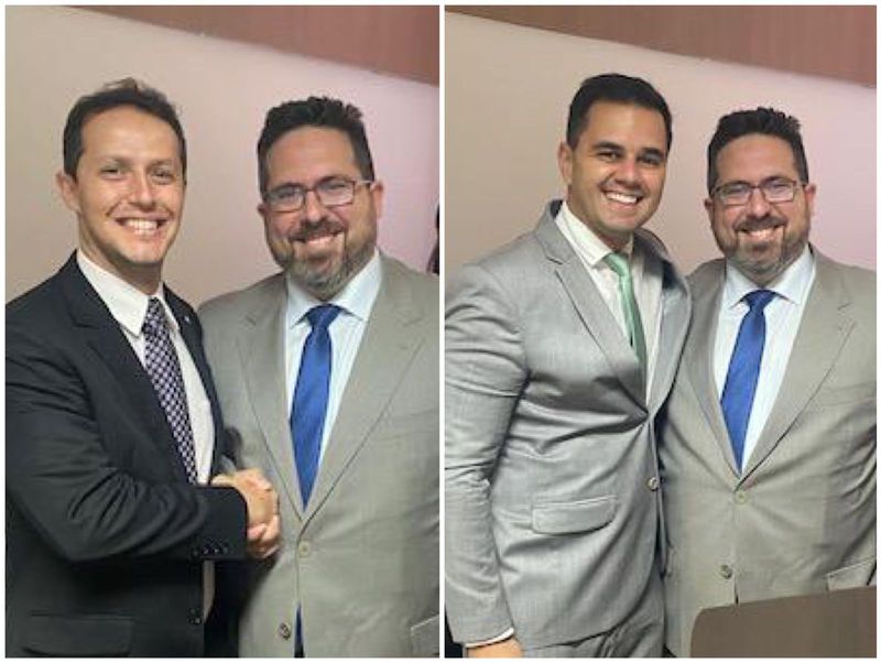 PaisagemPosse da Administração Superior e da equipe auxiliar de gestão da DPE/MA