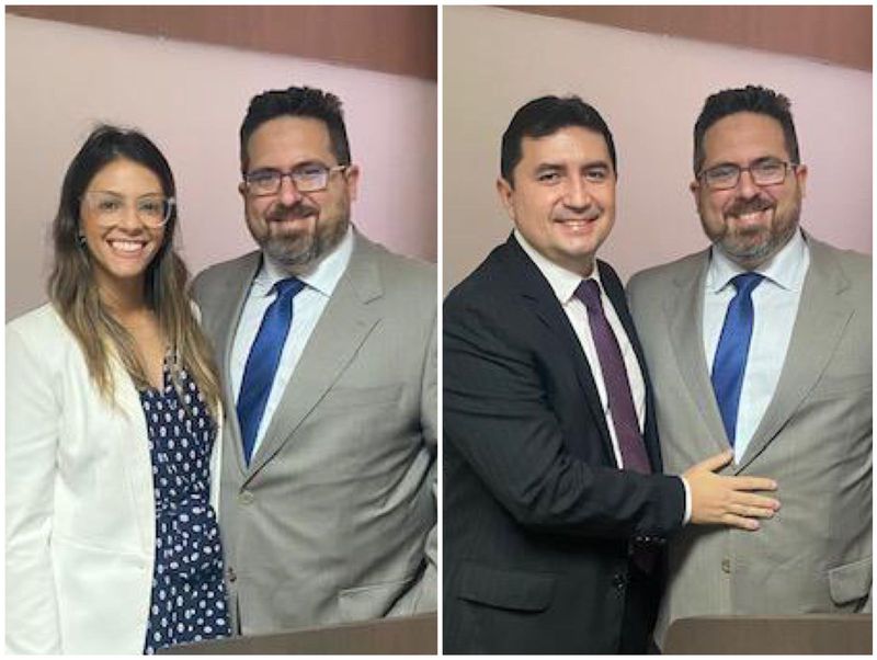 PaisagemPosse da Administração Superior e da equipe auxiliar de gestão da DPE/MA