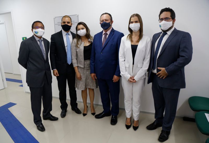 PaisagemInauguração das novas instalações do Núcleo do Idoso, Pessoa com Deficiência e da Saúde