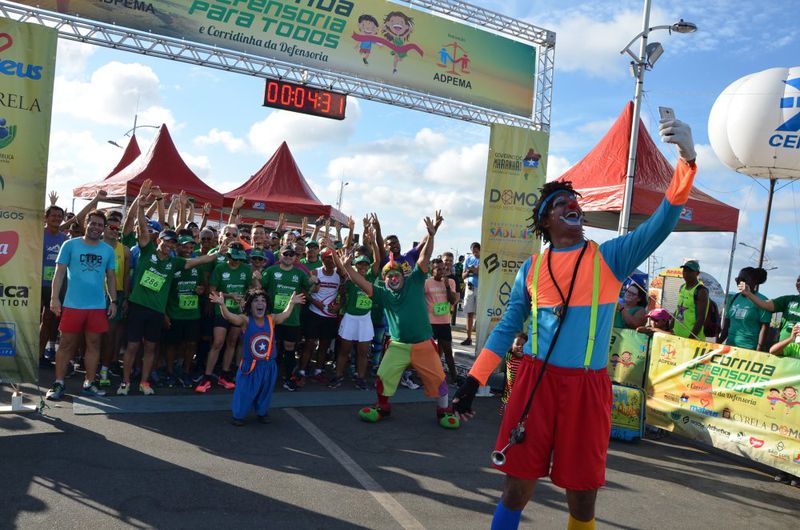 PaisagemIV Corrida e a I Corridinha Defensoria para Todos - I